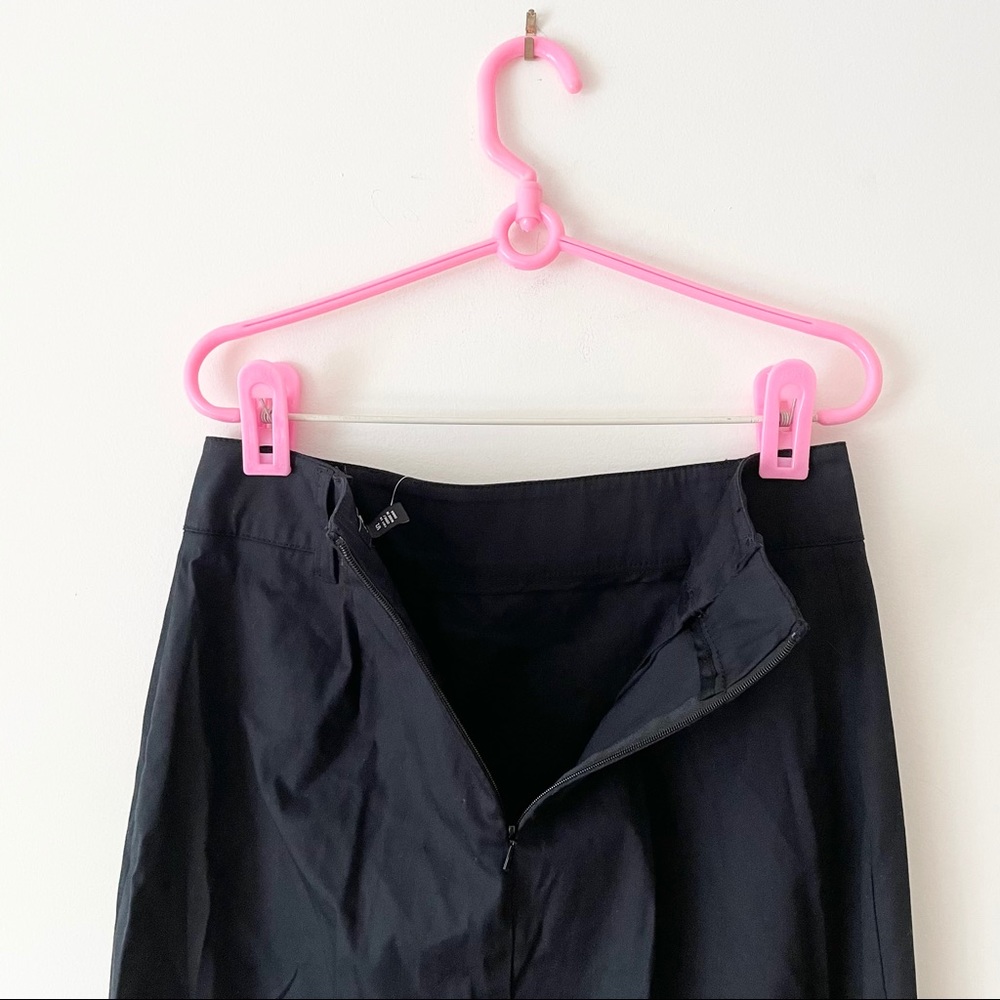 Jacob Navy A-Line Skirt - Picture 4 of 9